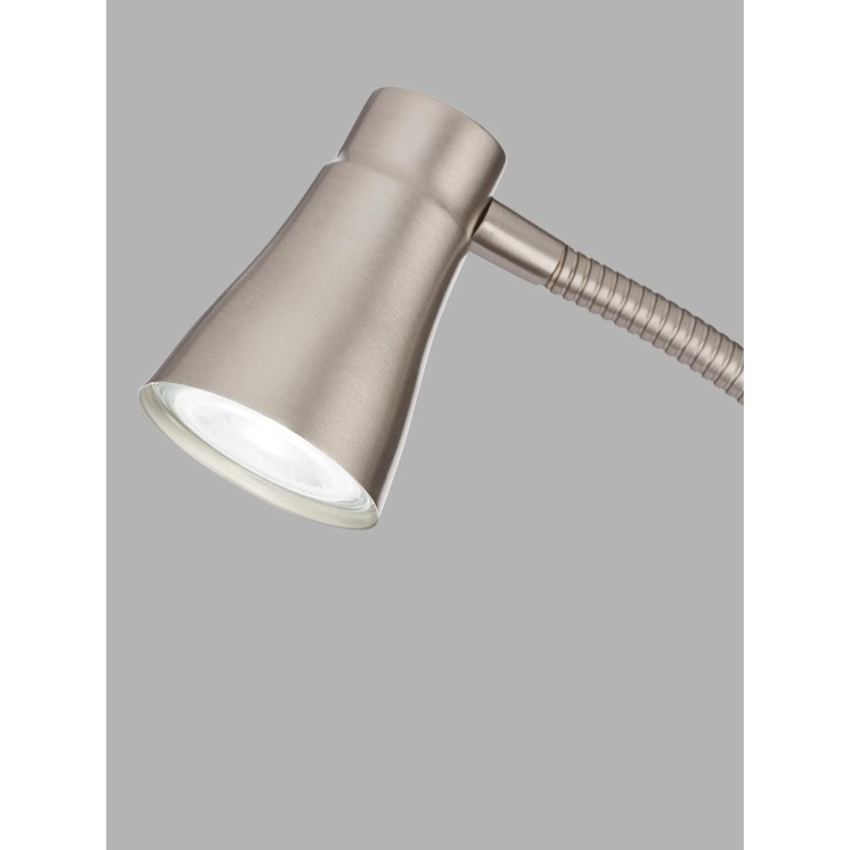 John Lewis Metal Clip Table Lamp, Chrome – image 6