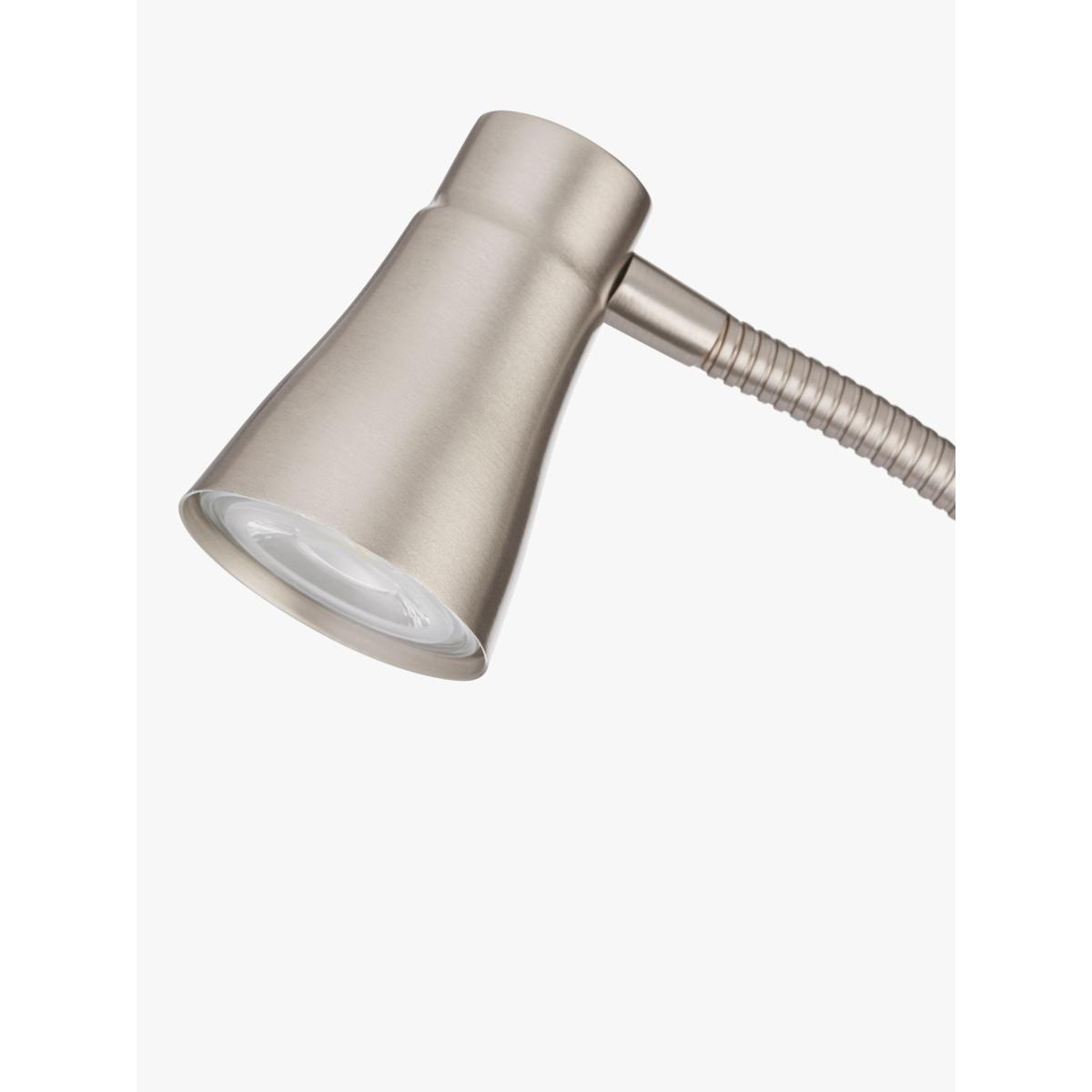 John Lewis Metal Clip Table Lamp, Chrome – image 7