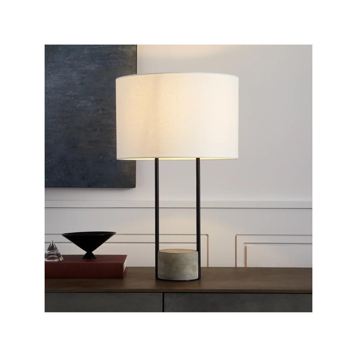 west elm Industrial Outline Table Lamp, Bronze – image 3