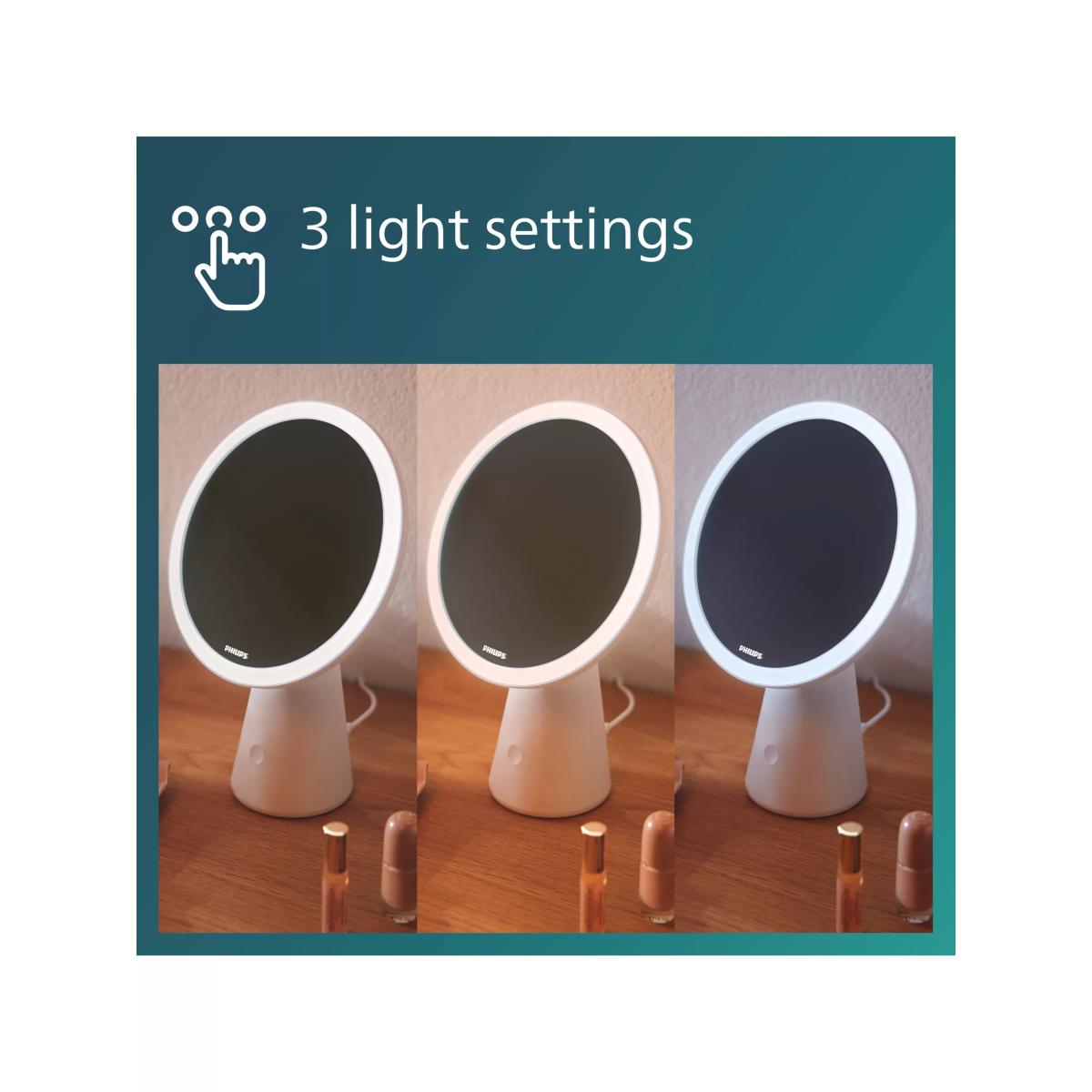Philips Functional LED Mirror Desk Lamp, White – image 6