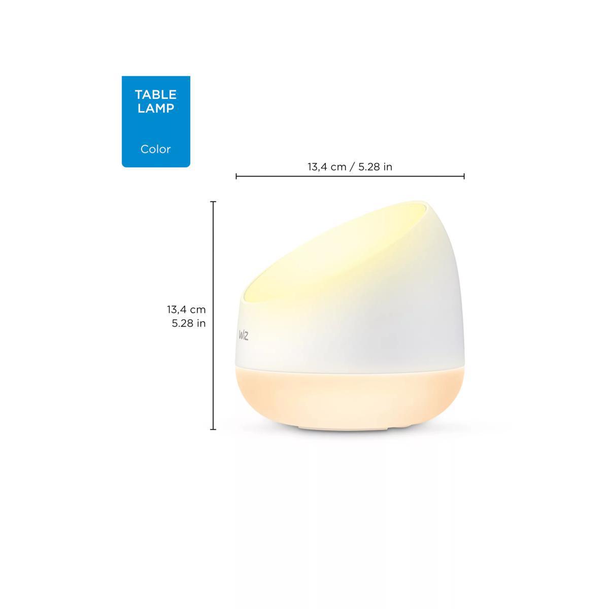 WiZ Squire LED Plug & Play Portable Table Lamp, Full Colour – image 4