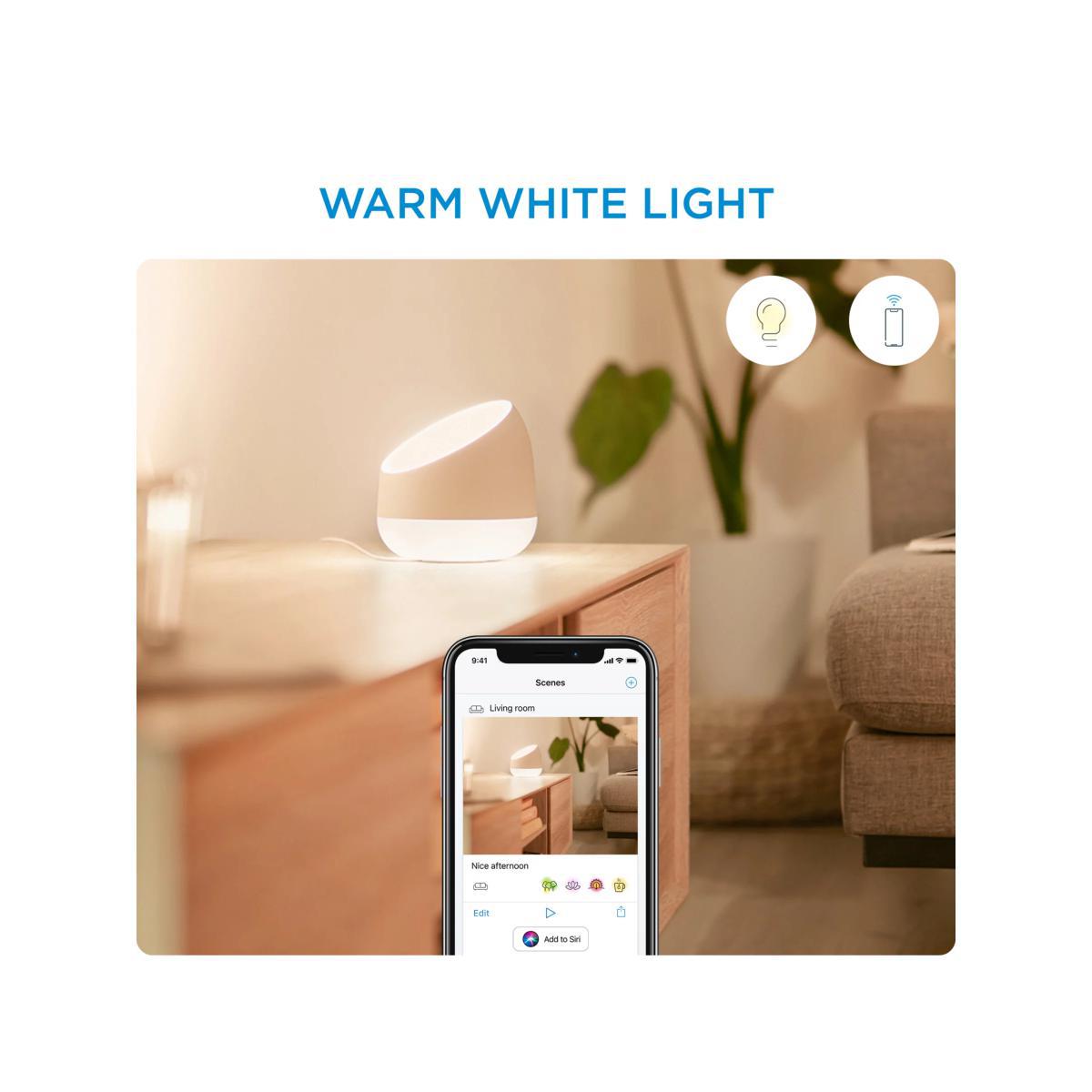 WiZ Squire LED Plug & Play Portable Table Lamp, Full Colour – image 6