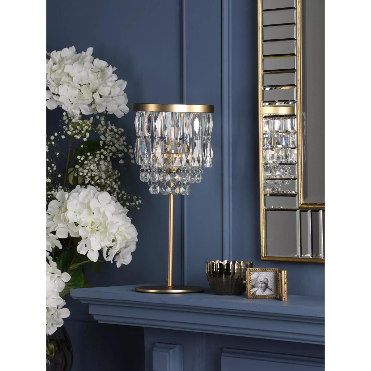 Laura Ashley Rhosill Table Lamp, Metallic Brass – image 2
