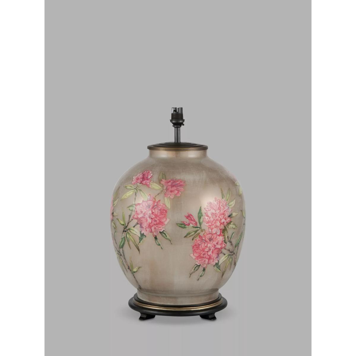 Jenny Worrall Rhododendron Glass Lamp Base, Large, Green, H41.5cm – image 1