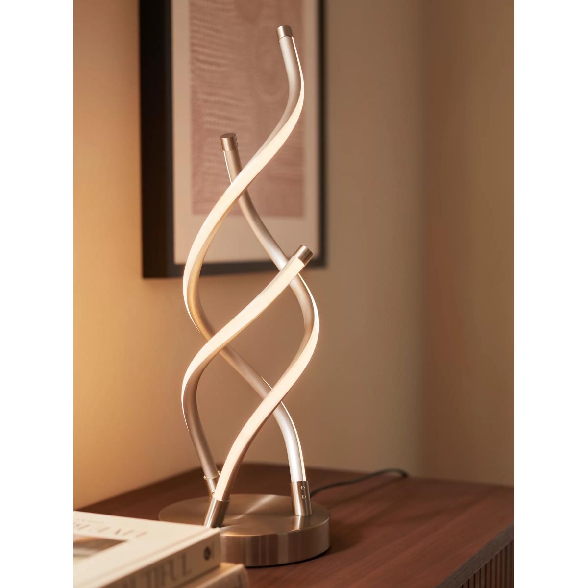 John Lewis Grasses LED Table Lamp, Satin Nickel – image 2
