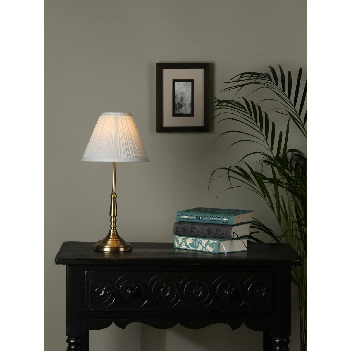 Laura Ashley Elliot Small Table Lamp, Brass – image 2