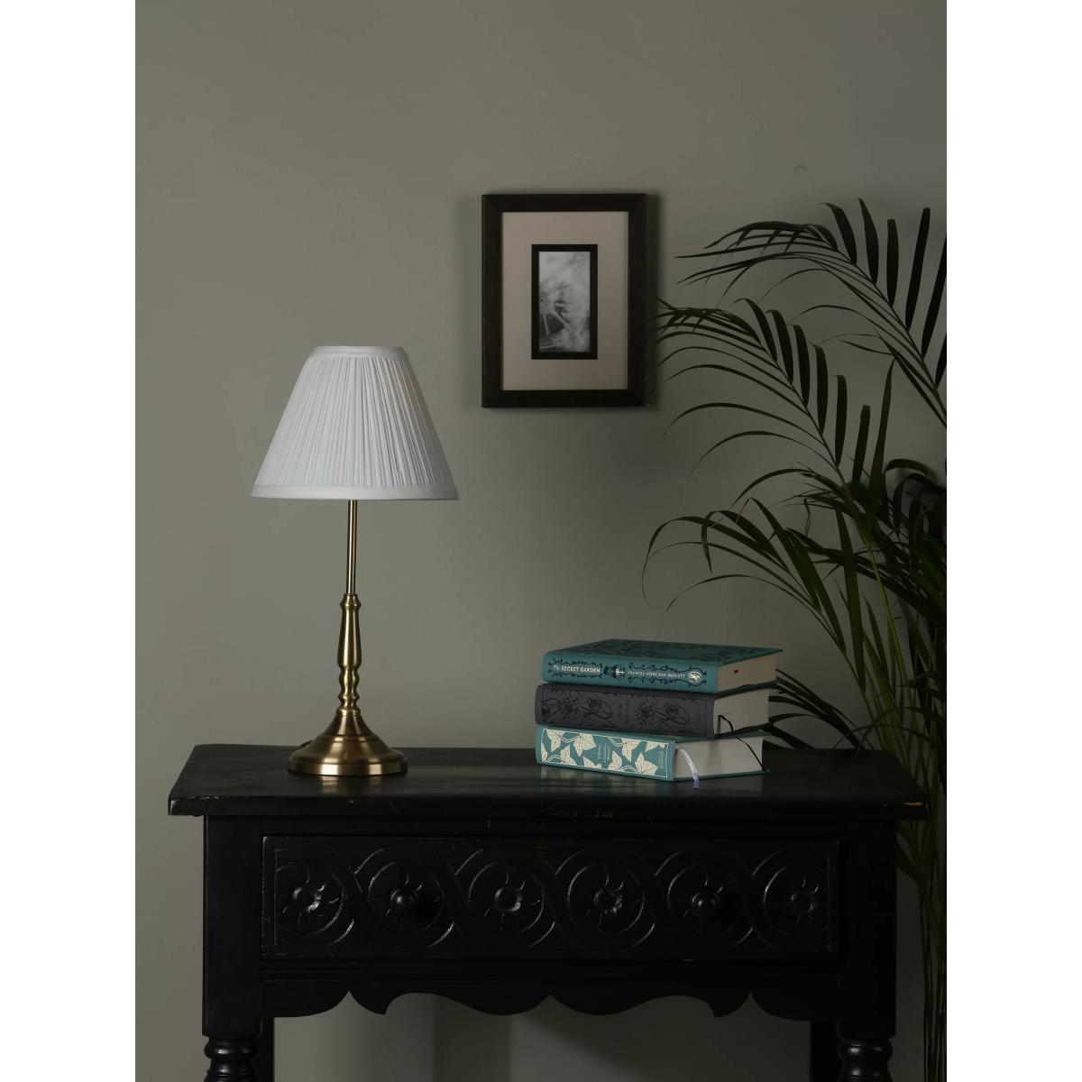 Laura Ashley Elliot Small Table Lamp, Brass – image 3