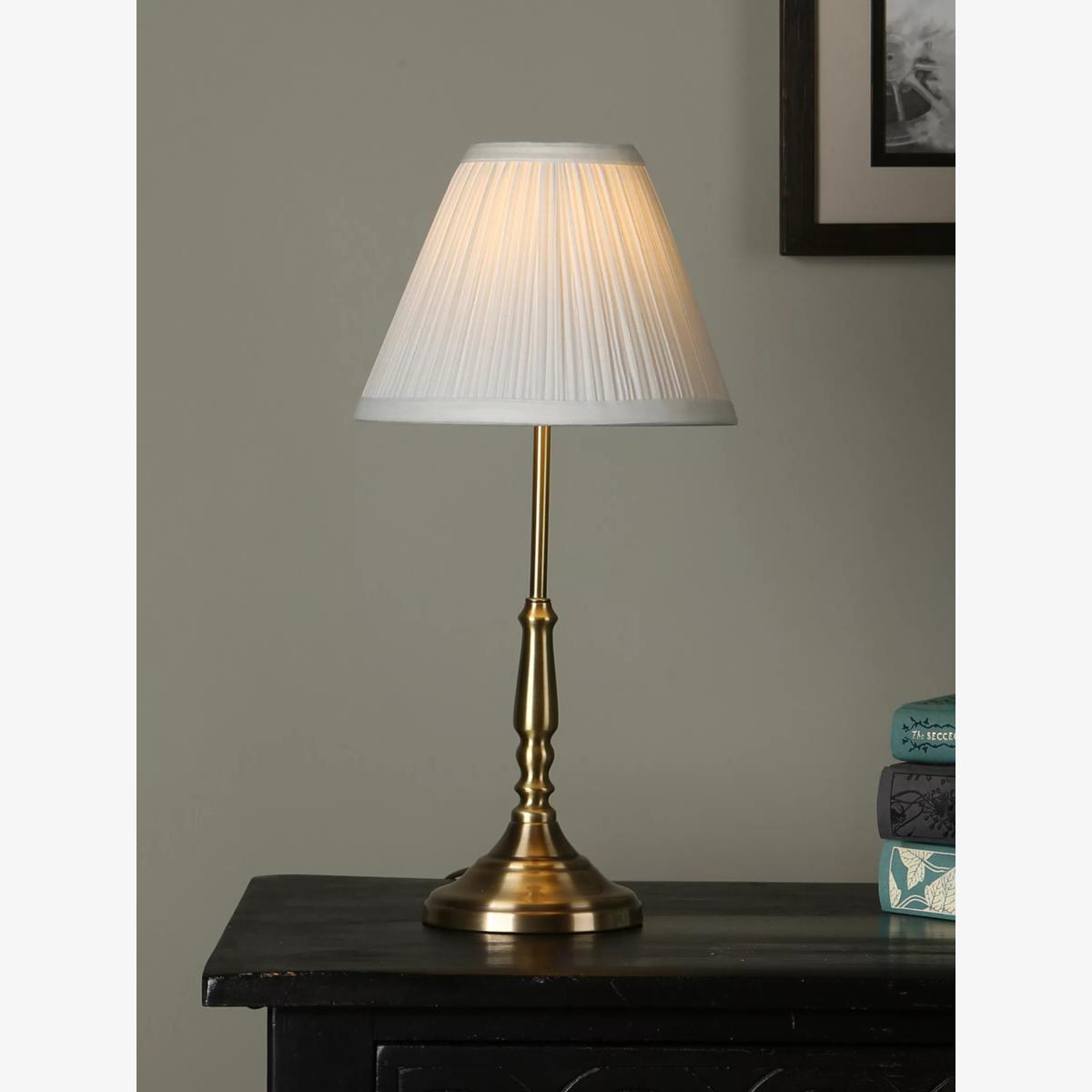 Laura Ashley Elliot Small Table Lamp, Brass – image 1