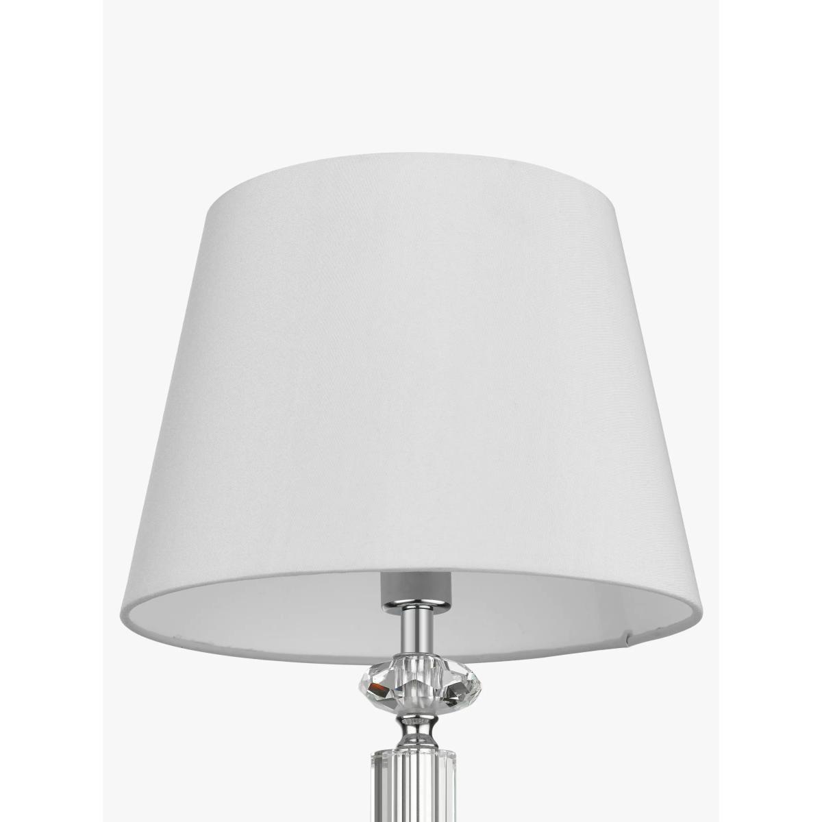 John Lewis & Partners Crystal Column Table Lamp, Clear – image 4