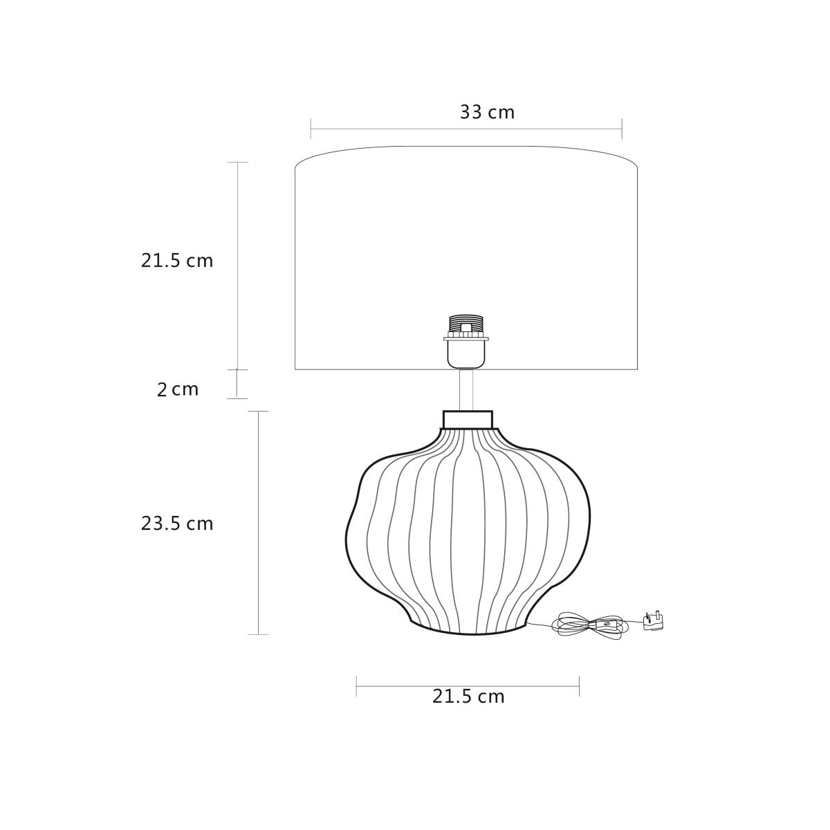 John Lewis Reactive Urchin Table Lamp – image 7