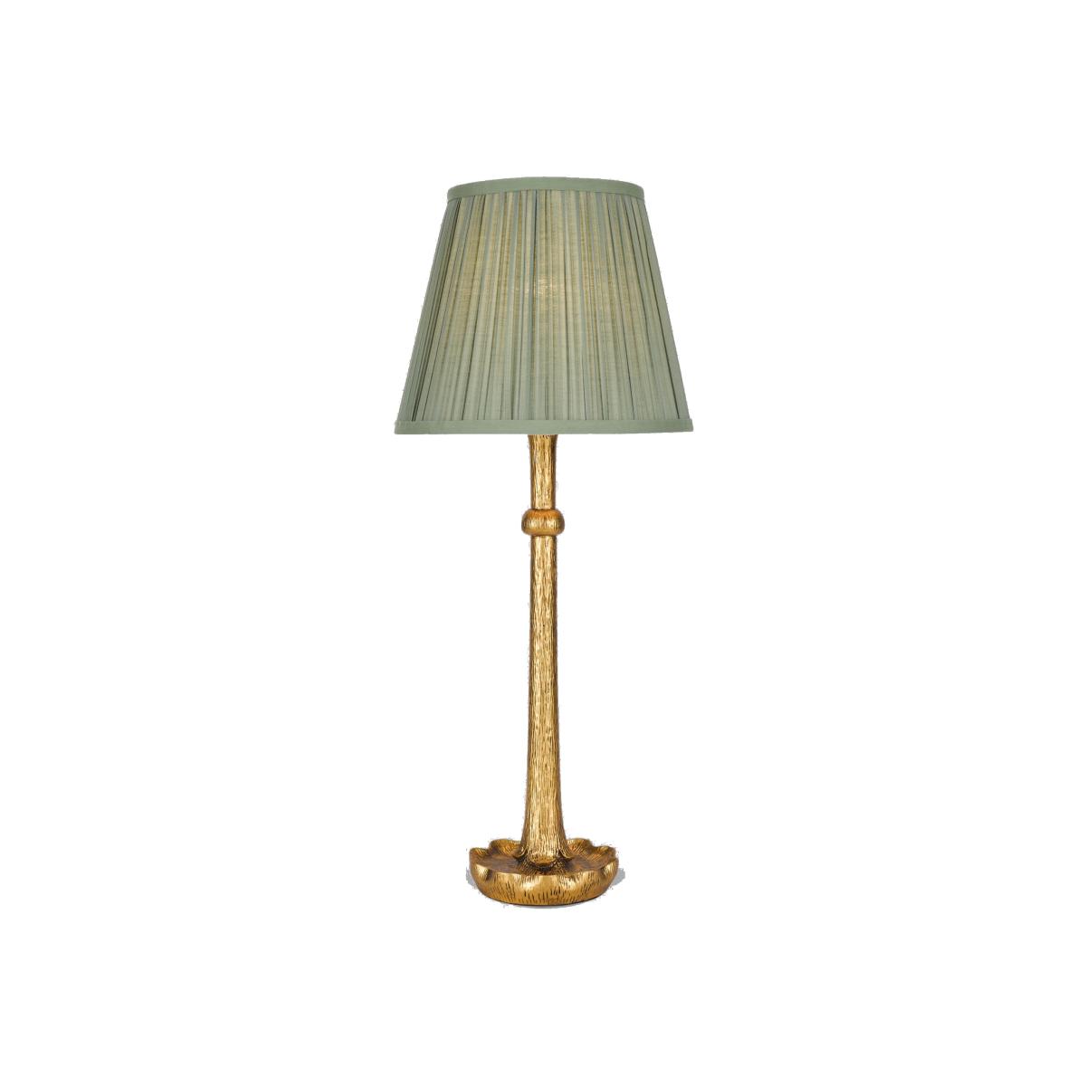John Lewis Decorative Scallop Table Lamp, Gold – image 1