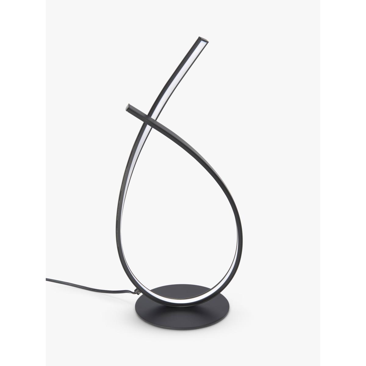 John Lewis Swoop LED Table Lamp, Black – image 3