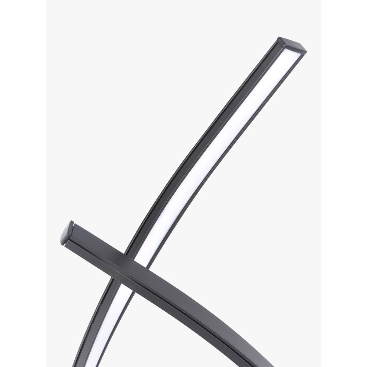 John Lewis Swoop LED Table Lamp, Black – image 5