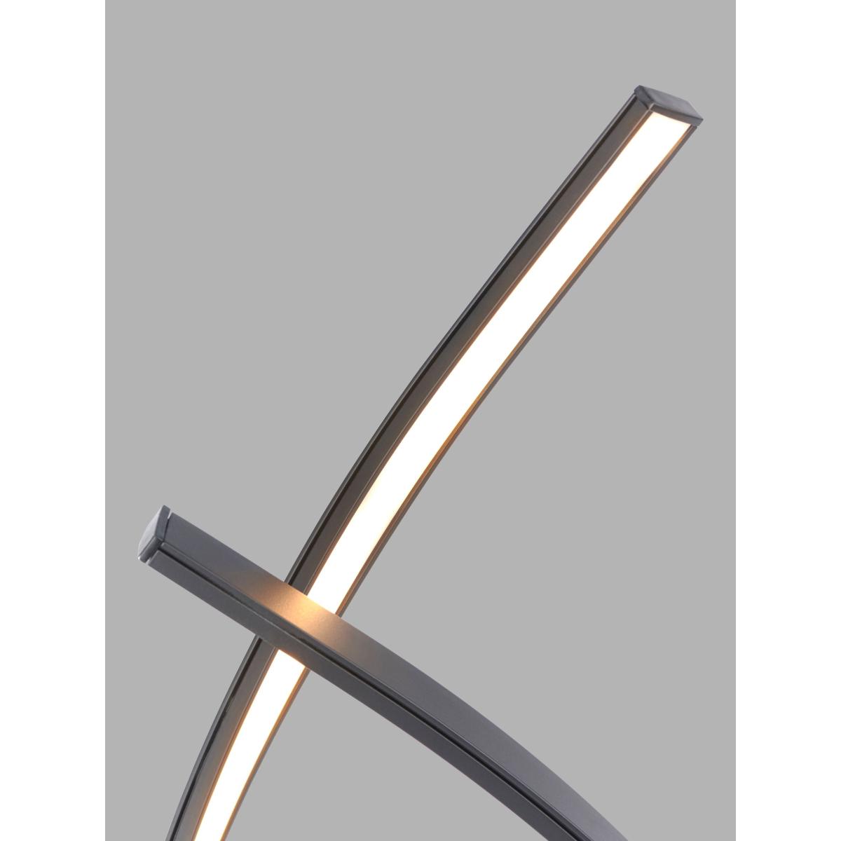John Lewis Swoop LED Table Lamp, Black – image 6