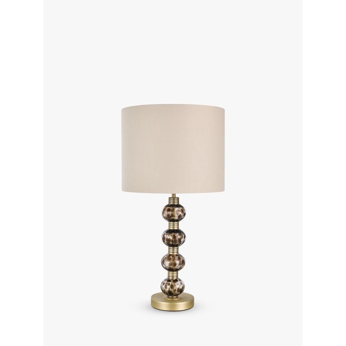 John Lewis Zane Table Lamp, Matte Antique Brass – image 3