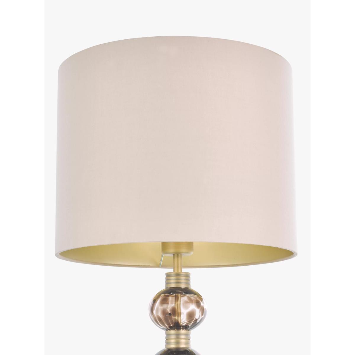 John Lewis Zane Table Lamp, Matte Antique Brass – image 4