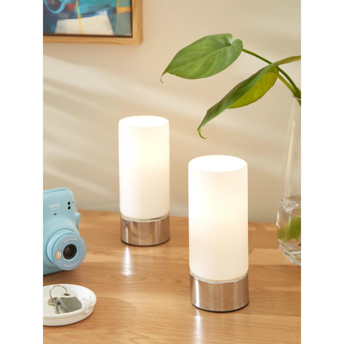 ANYDAY John Lewis & Partners Cara Glass Touch Lamps, Set of 2 – image 2