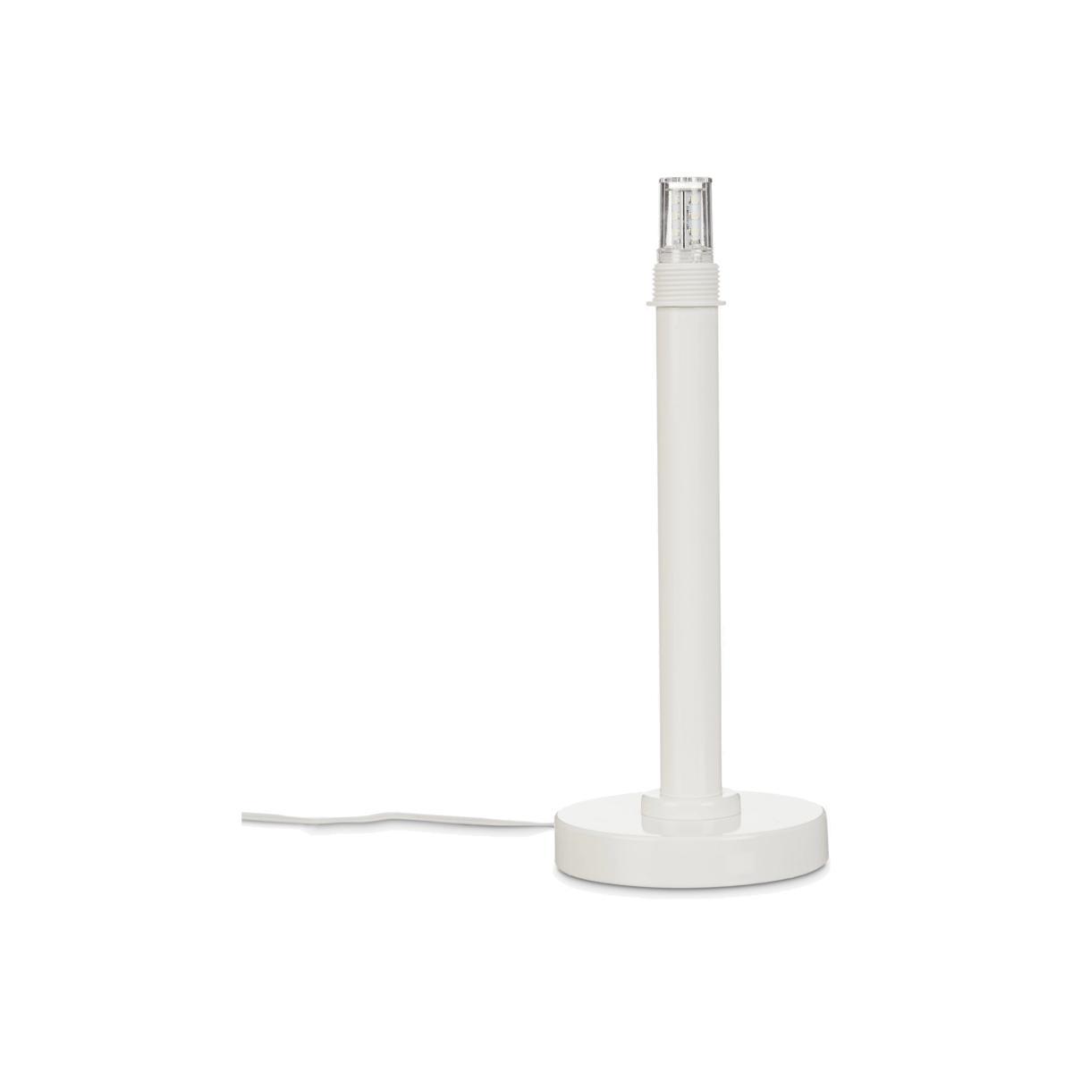 little home at John Lewis Lamp Base, White, H27cm – image 1