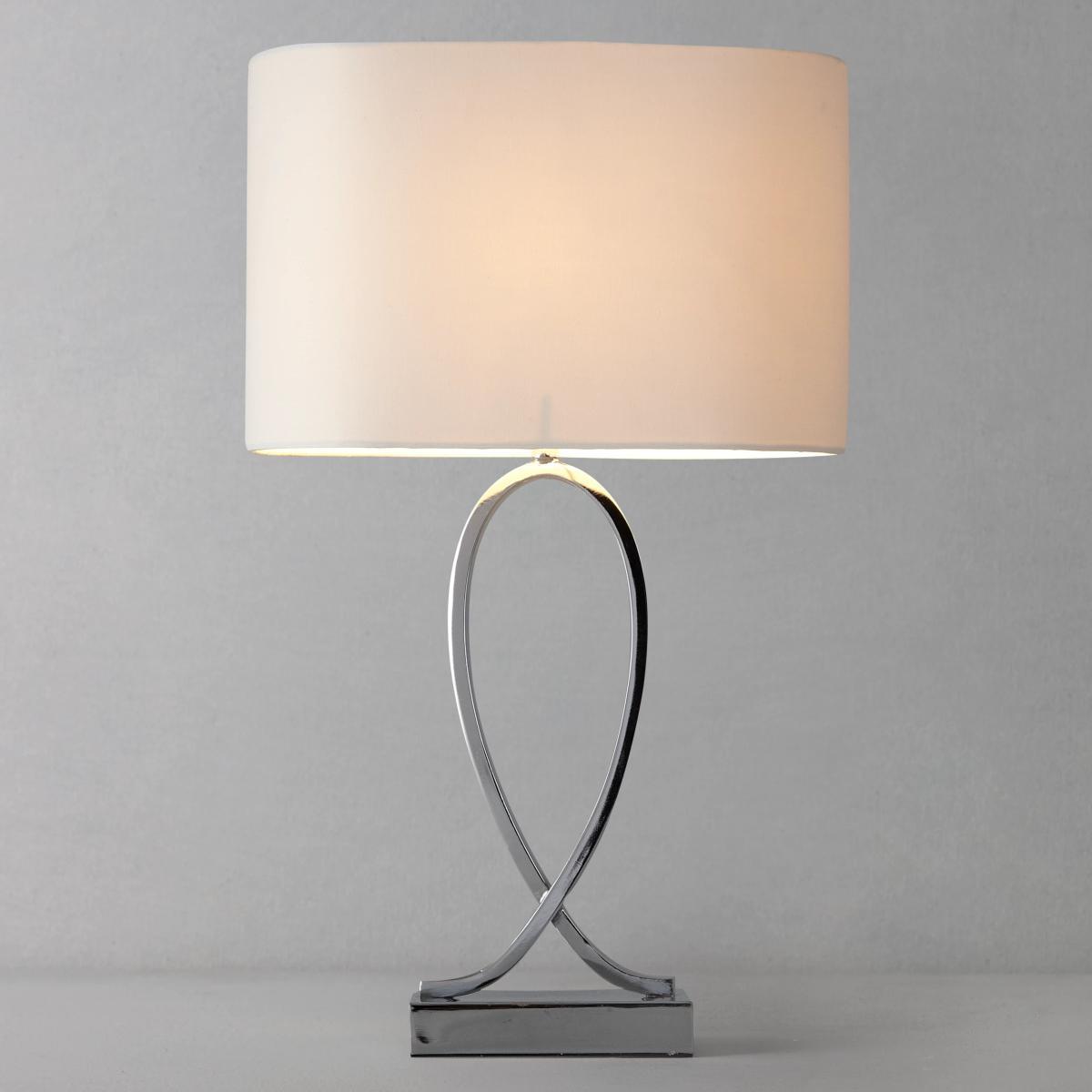 John Lewis & Partners New Tom Table Touch Lamp, Chrome – image 2