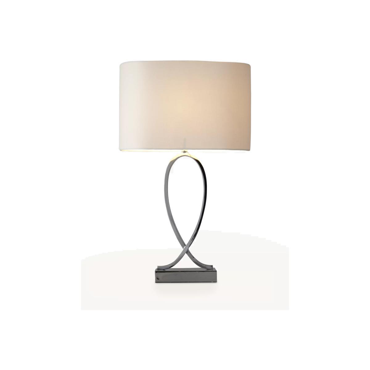 John Lewis & Partners New Tom Table Touch Lamp, Chrome – image 1