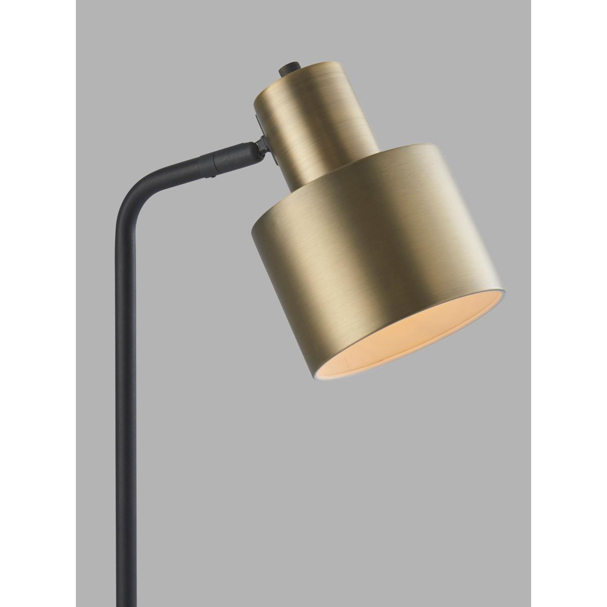 Bay Lighting Giles Desk Lamp, Antique Brass/Black – image 3