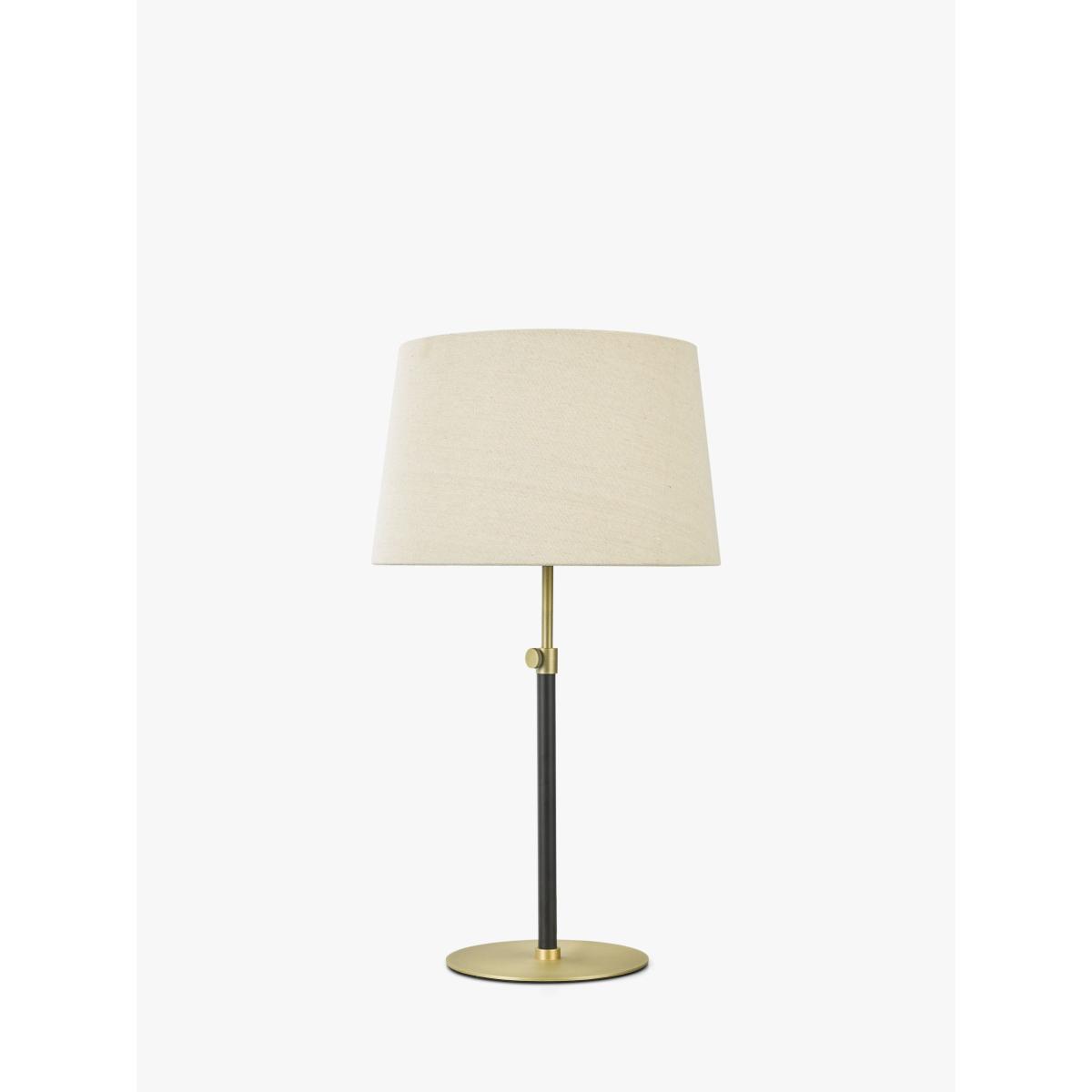 John Lewis Decorah Telescopic Table Lamp, Painted Black/Brass – image 3