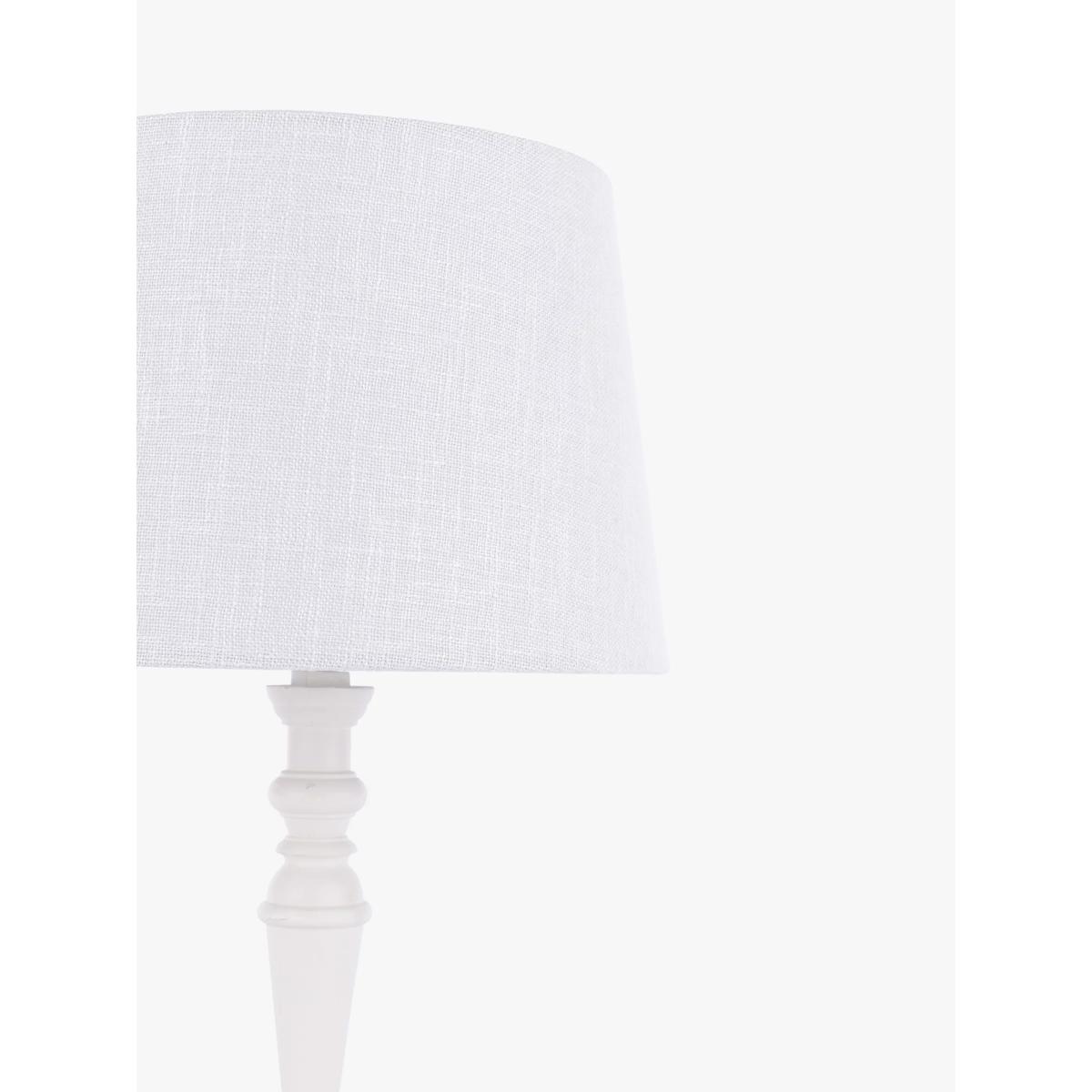 Laura Ashley Tate Candlestick Table Lamp, Matt White – image 3