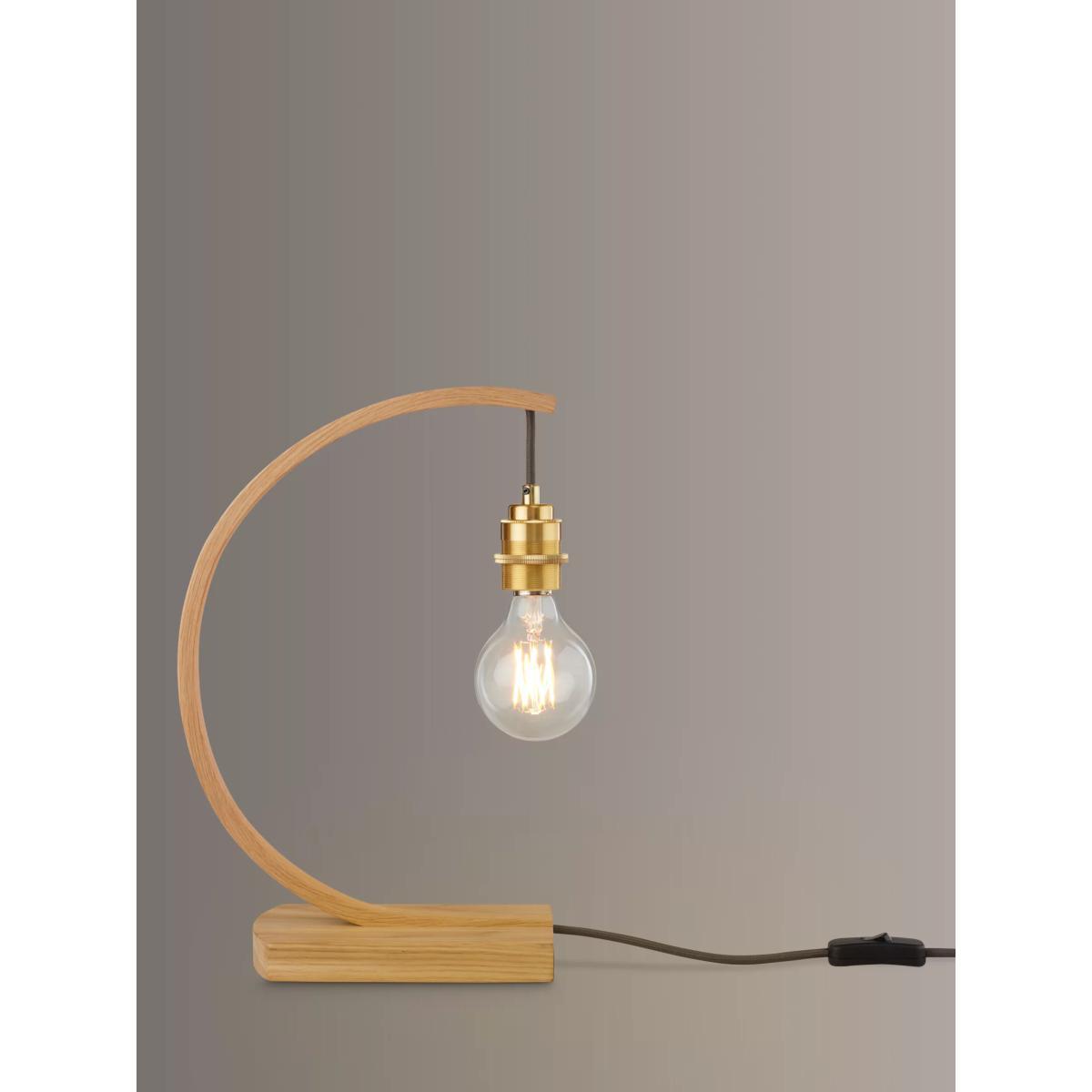 Tom Raffield Hanter Table Lamp, Oak – image 3