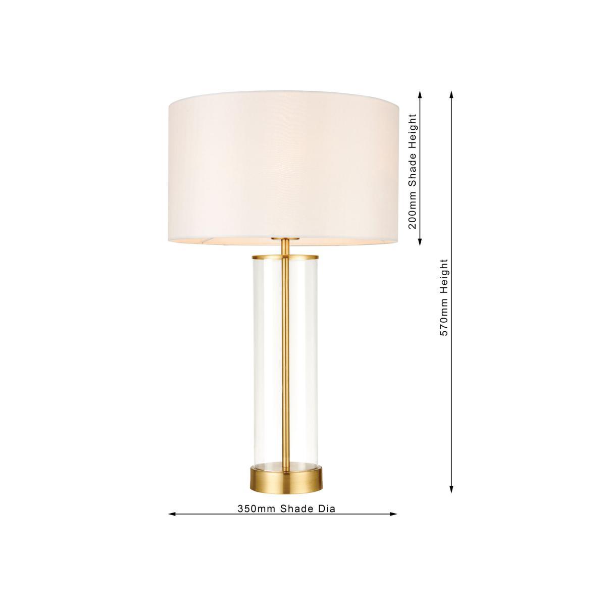 Bay Lighting Grace Glass Touch Table Lamp – image 4