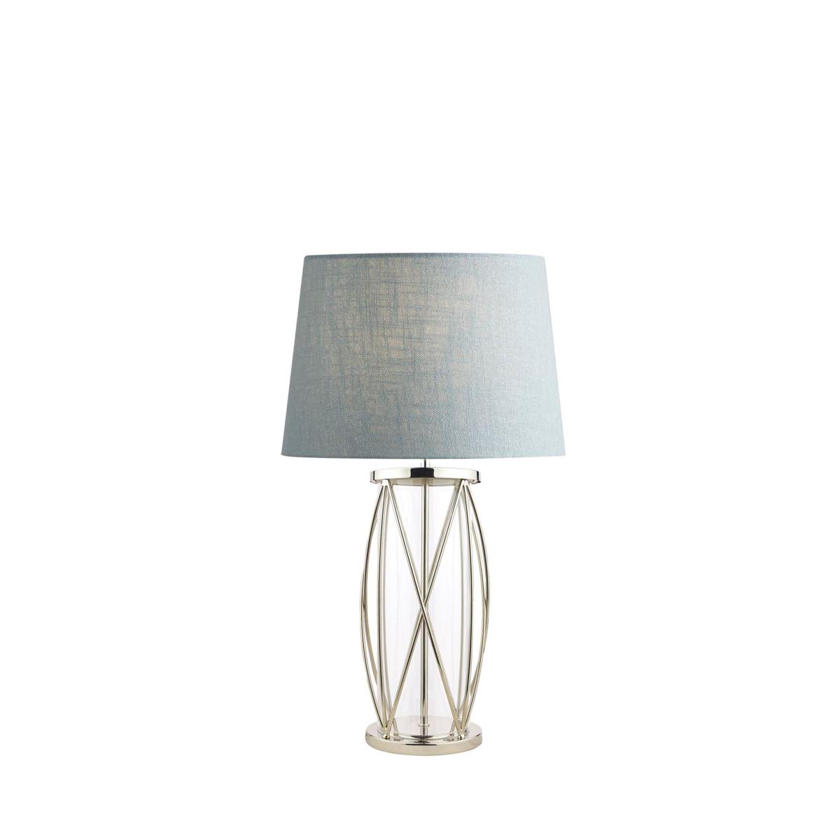 Laura Ashley Beckworth Table Lamp, Nickel – image 2