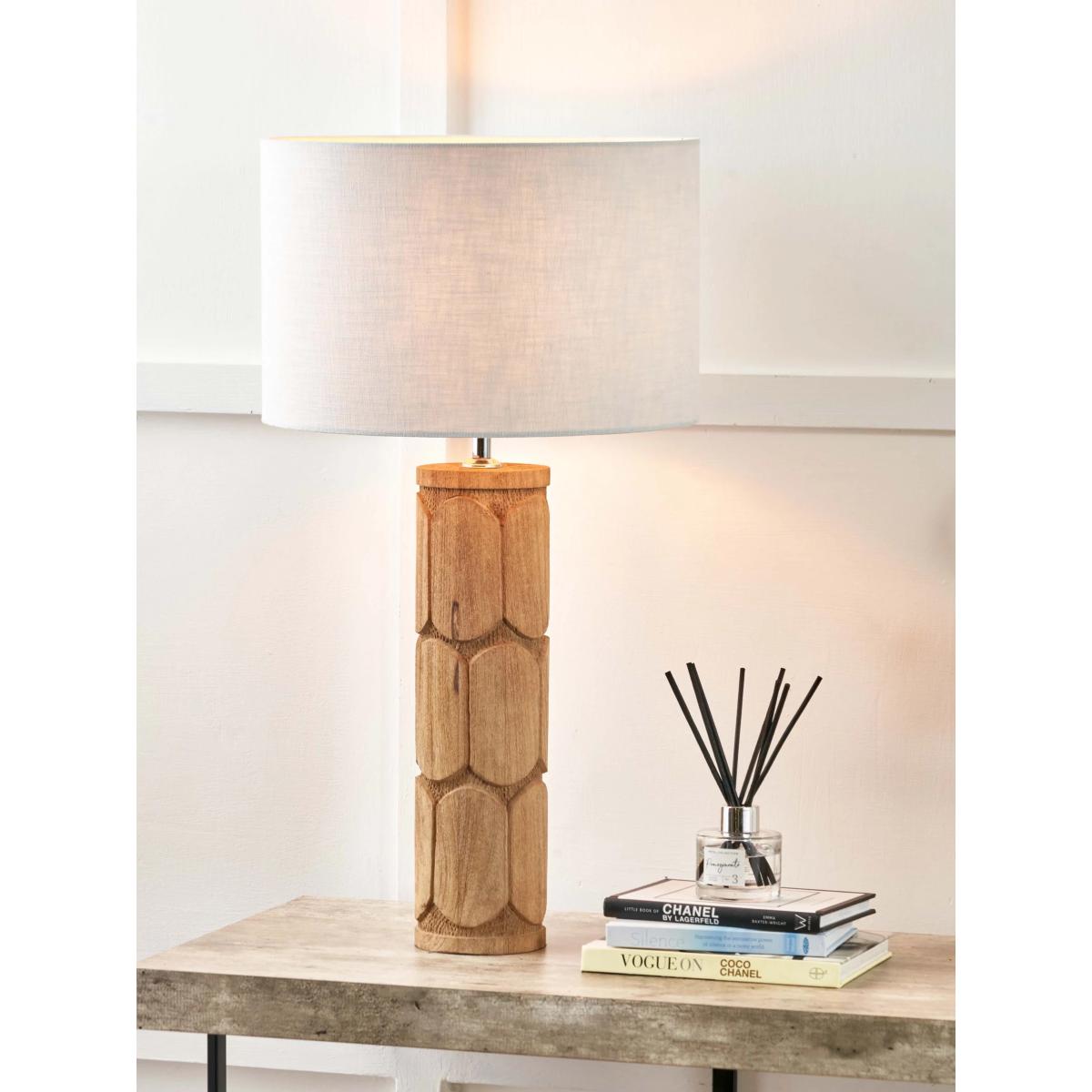 Pacific Lifestyle Aurelia Wooden Table Lamp – image 3