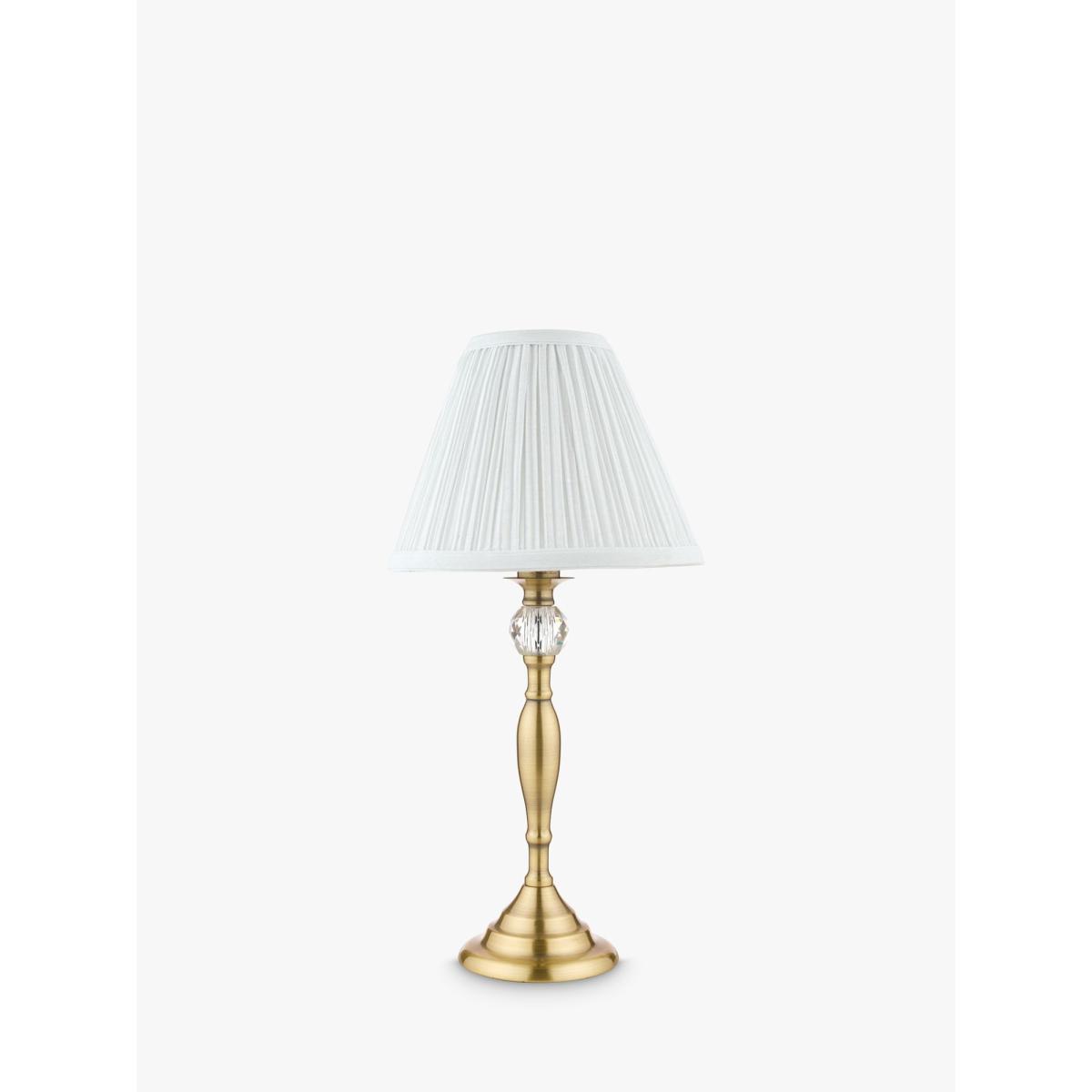 Laura Ashley Ellis Glass Ball Table Lamp – image 3