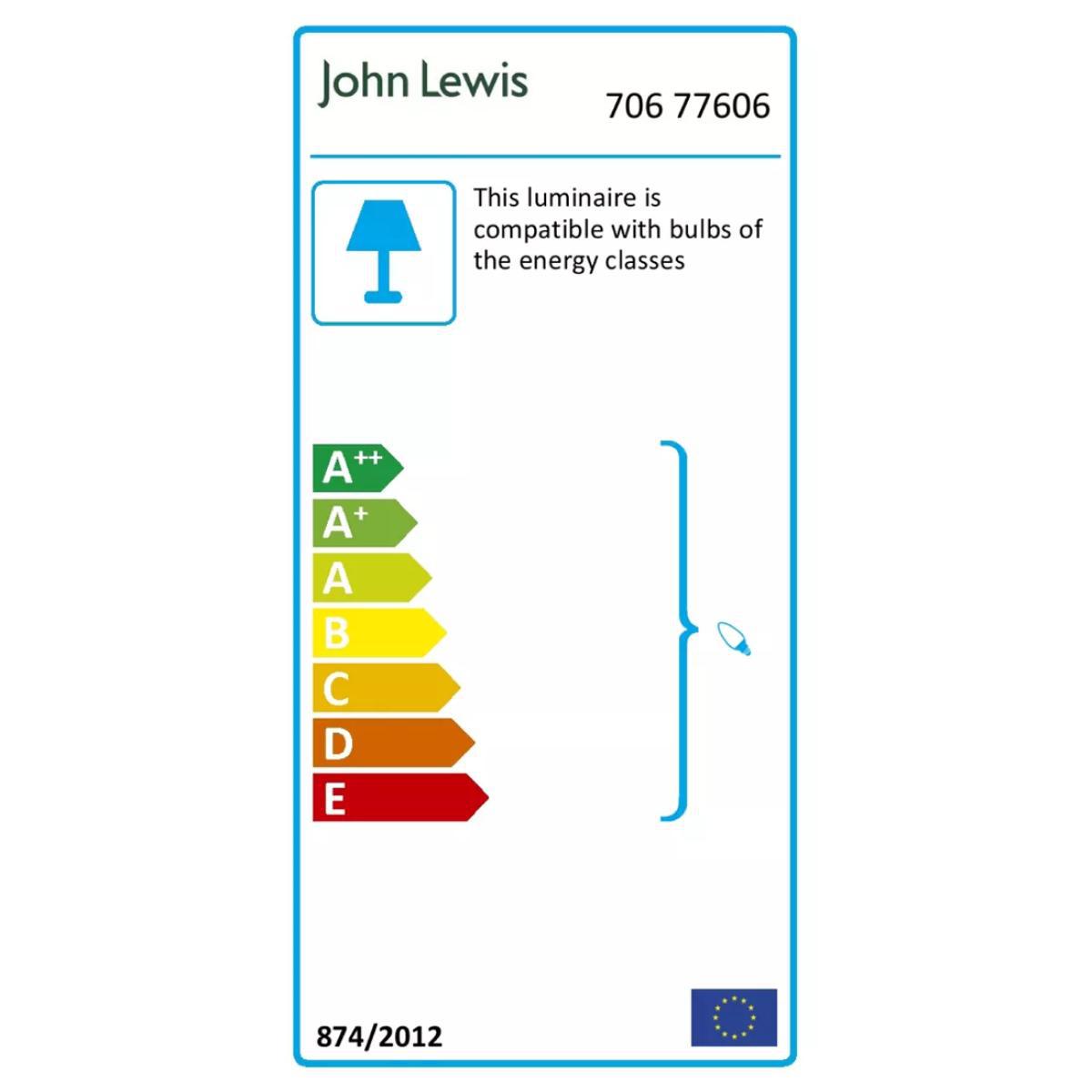 John Lewis & Partners Alice Touch Lamp – image 5