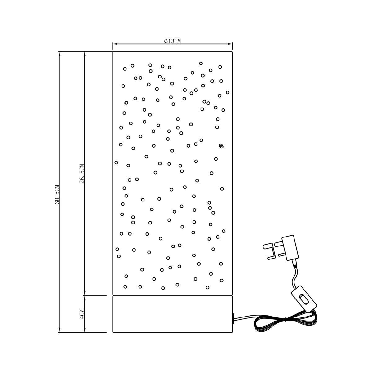 John Lewis & Partners Alice Touch Lamp – image 6