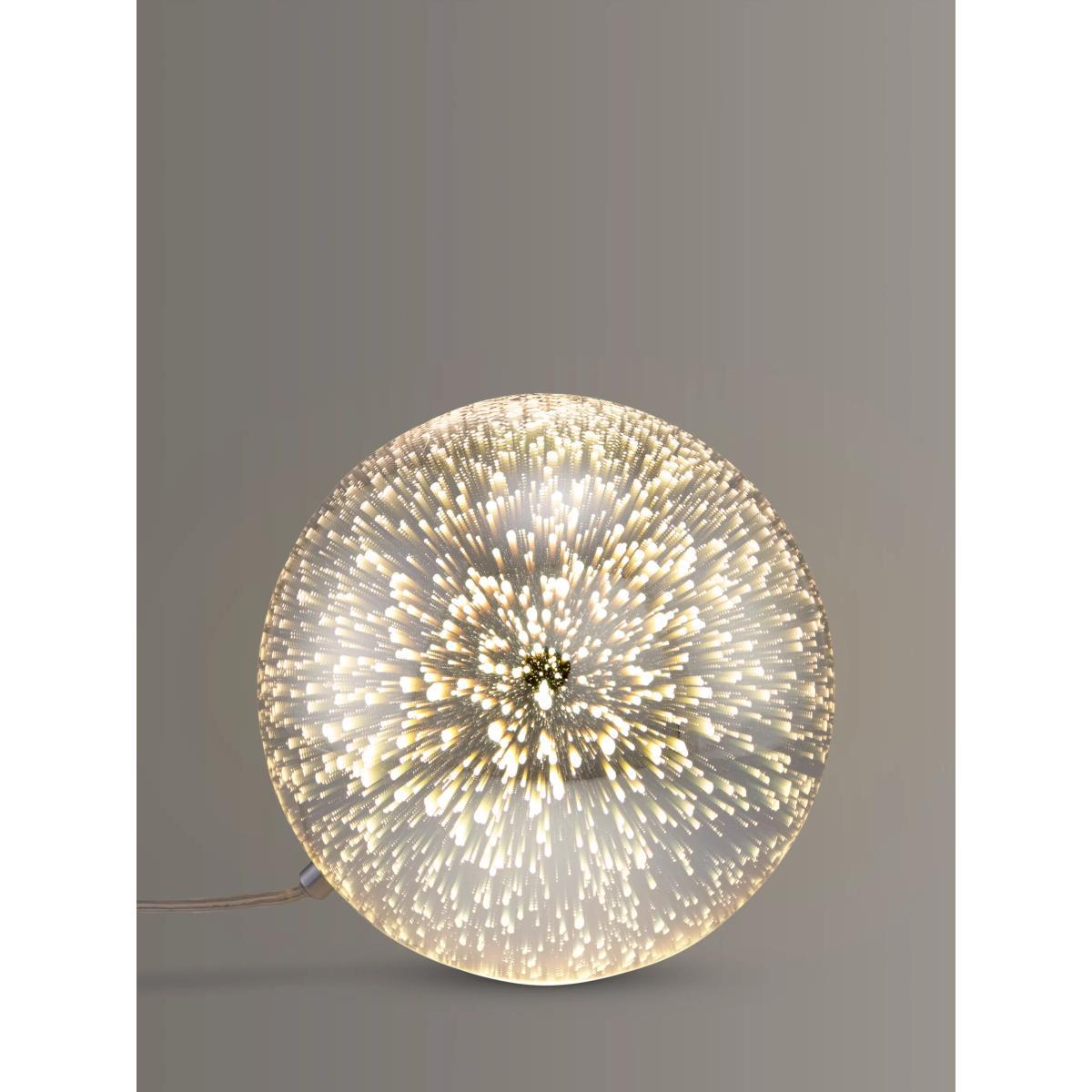 John Lewis & Partners Oberon Holographic Table Light, Multi – image 2