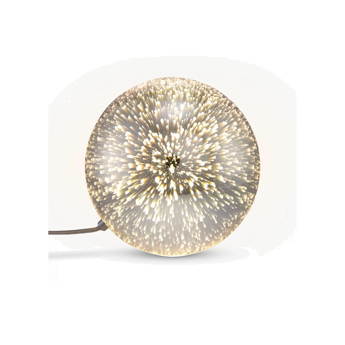 John Lewis & Partners Oberon Holographic Table Light, Multi – image 1