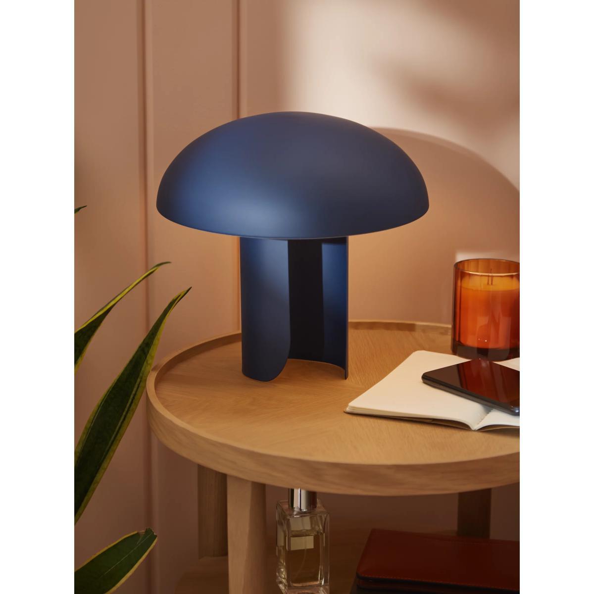 John Lewis & Partners Toadstool Table Lamp, Blue – image 2