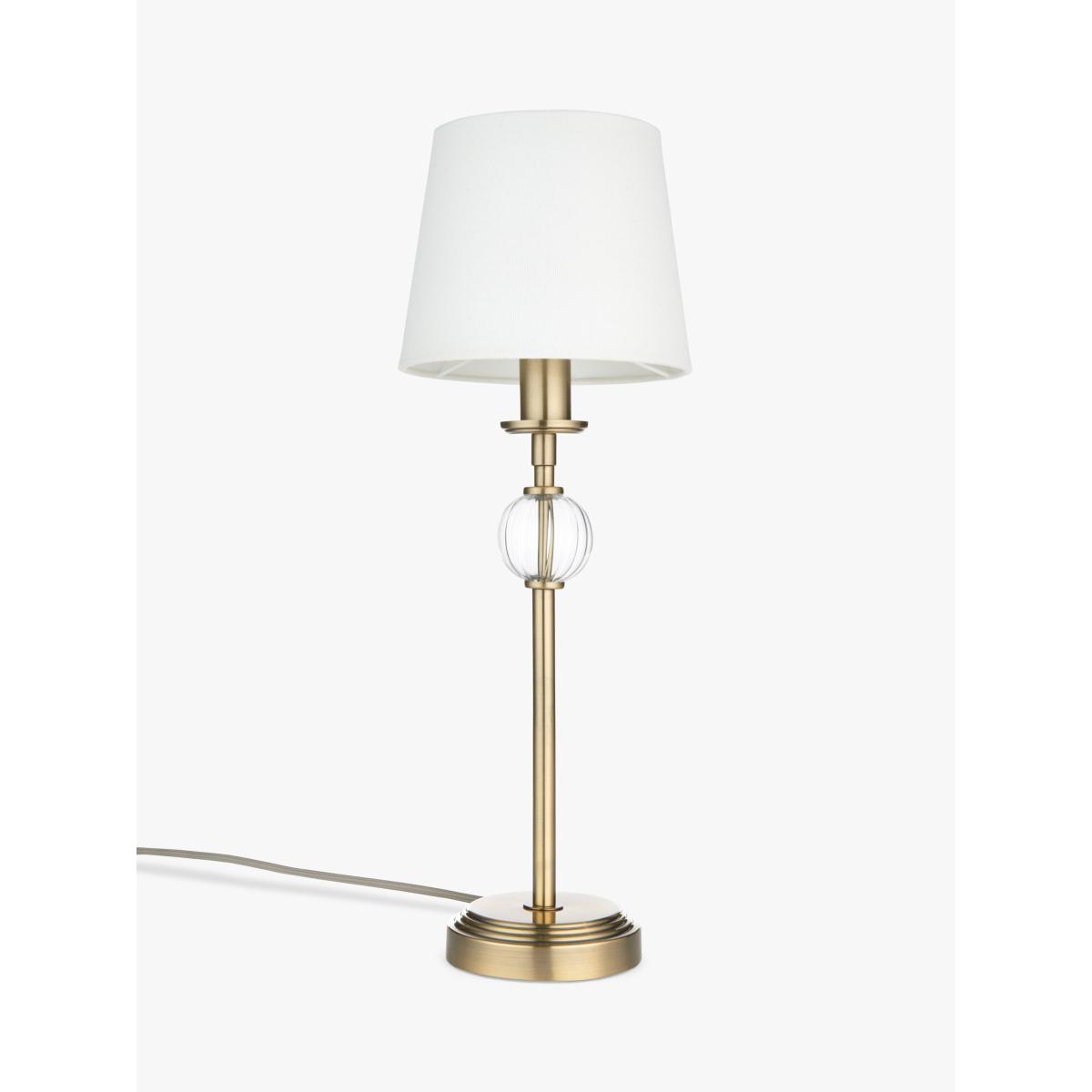 John Lewis Haverstock Table Lamp, Antique Brass – image 2