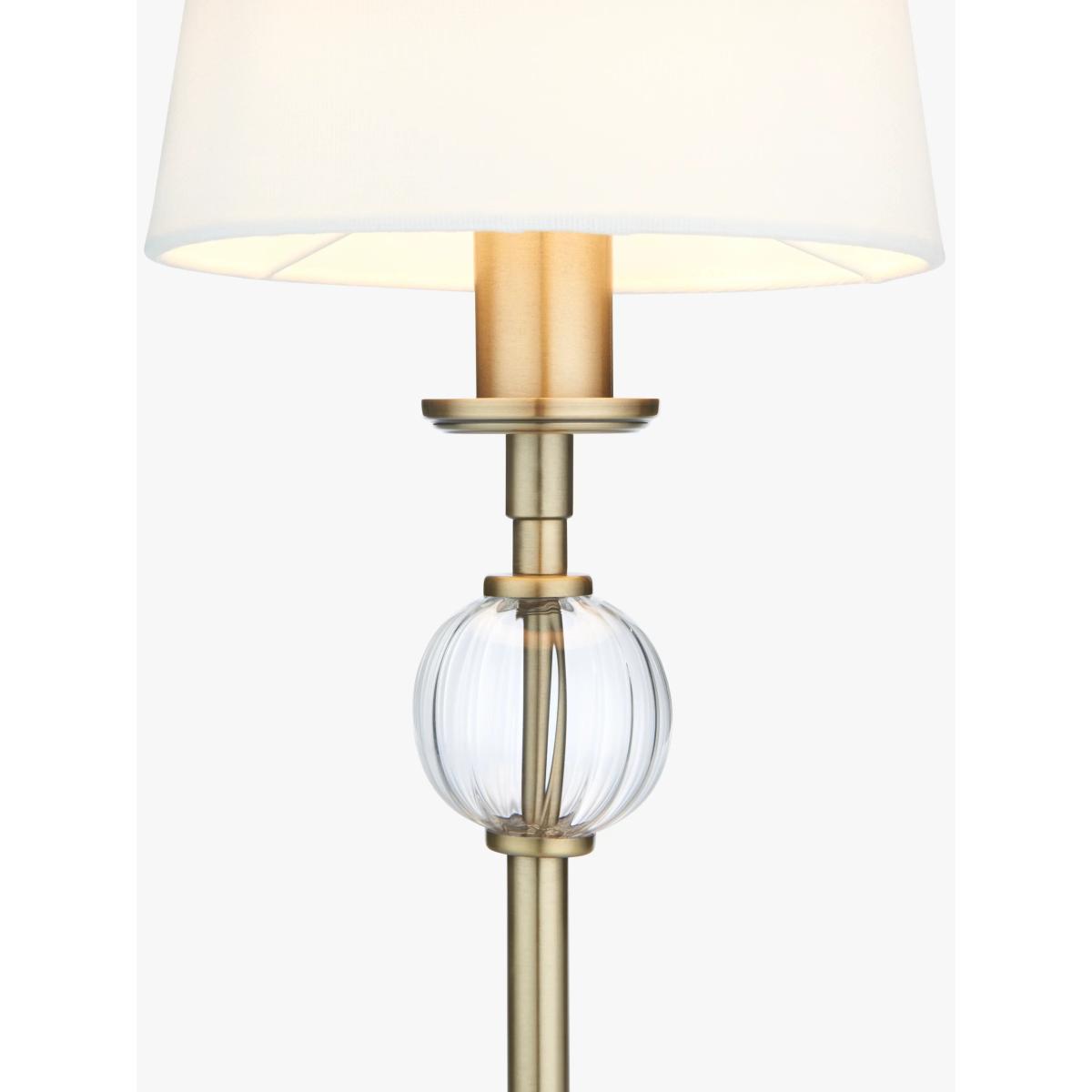 John Lewis Haverstock Table Lamp, Antique Brass – image 3