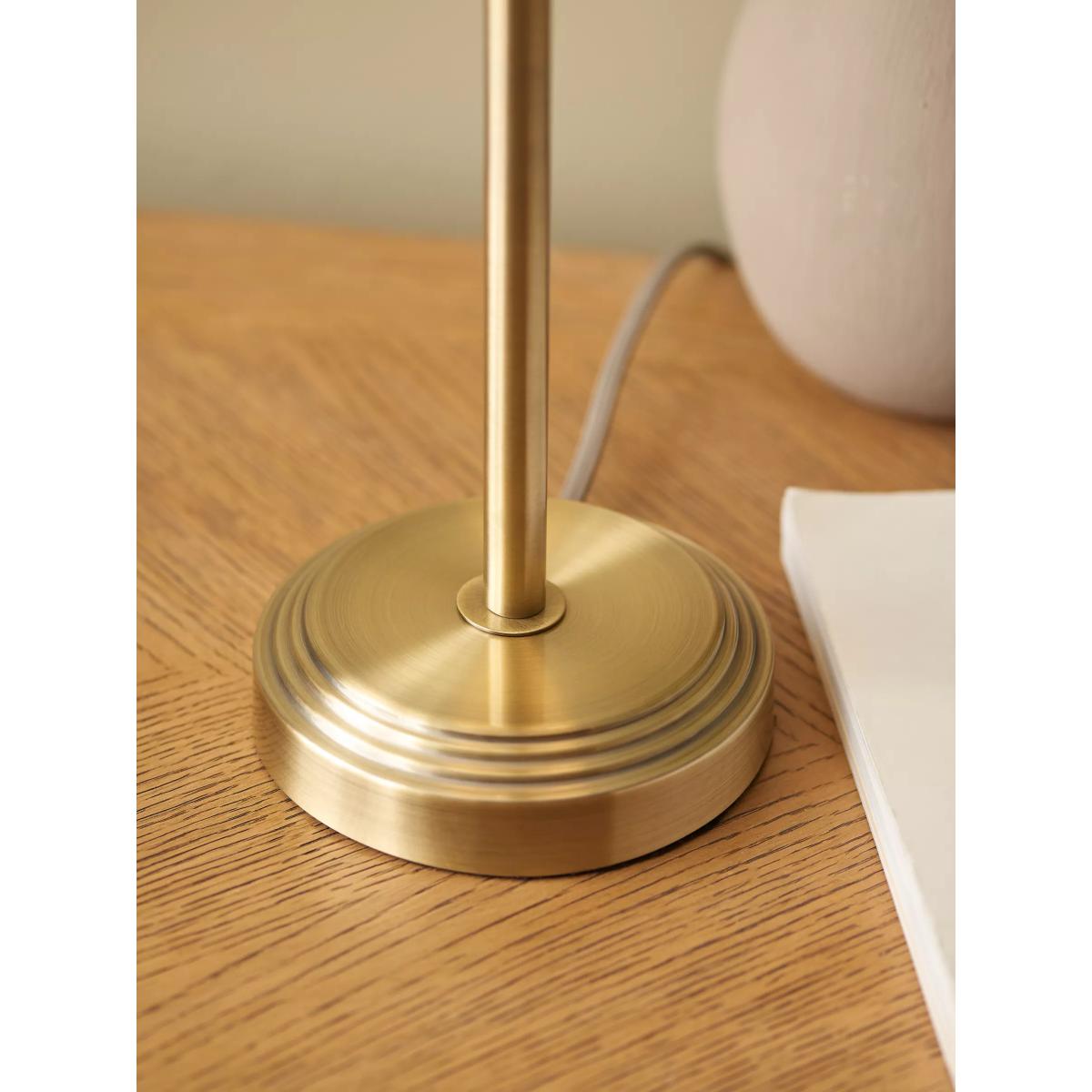 John Lewis Haverstock Table Lamp, Antique Brass – image 4