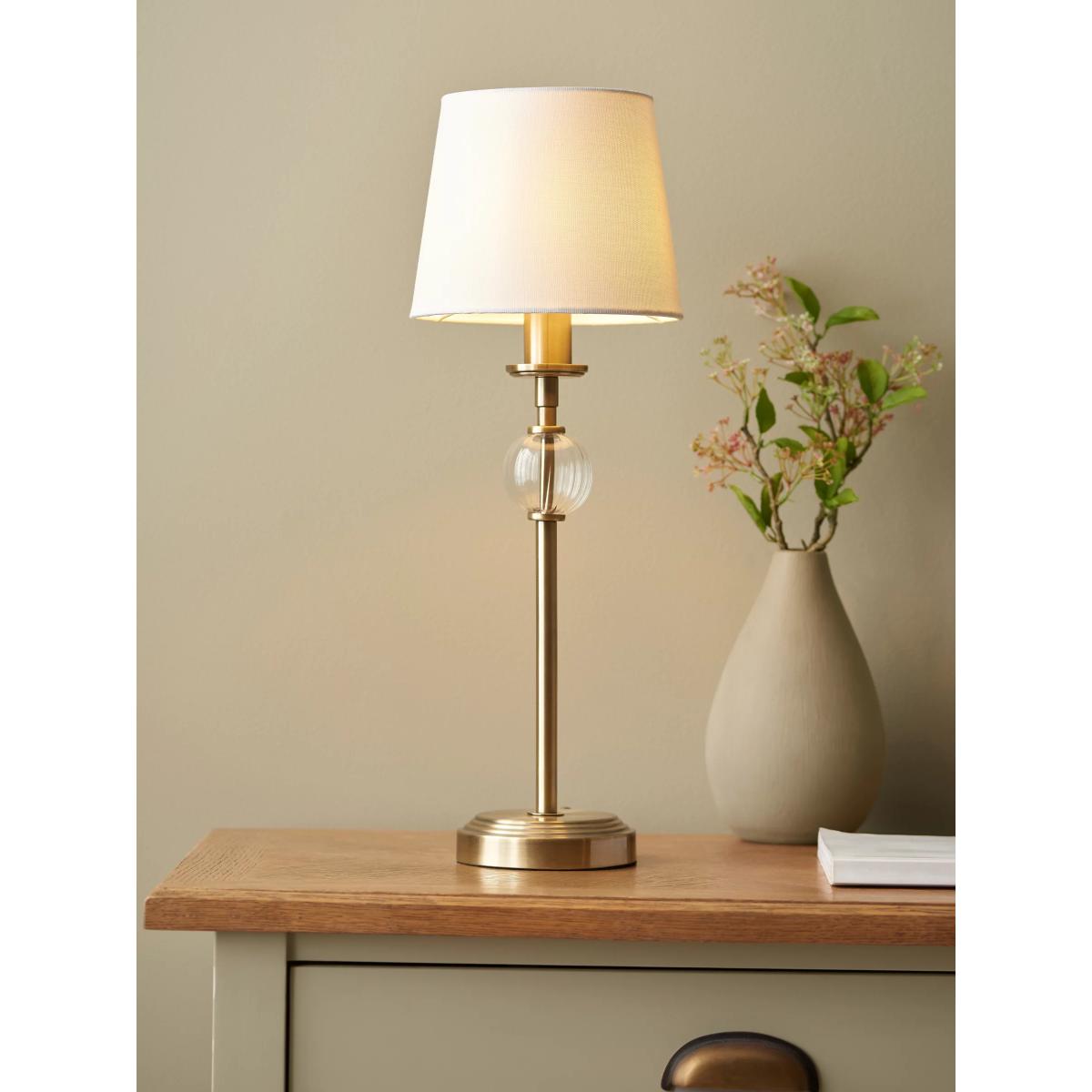 John Lewis Haverstock Table Lamp, Antique Brass – image 7
