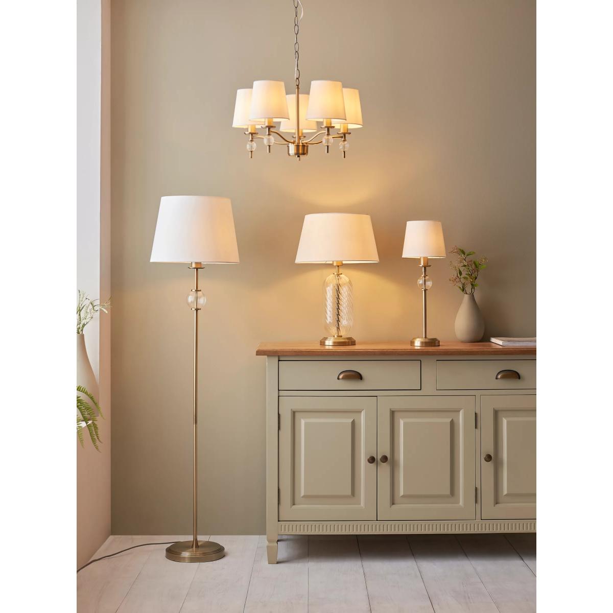 John Lewis Haverstock Table Lamp, Antique Brass – image 8