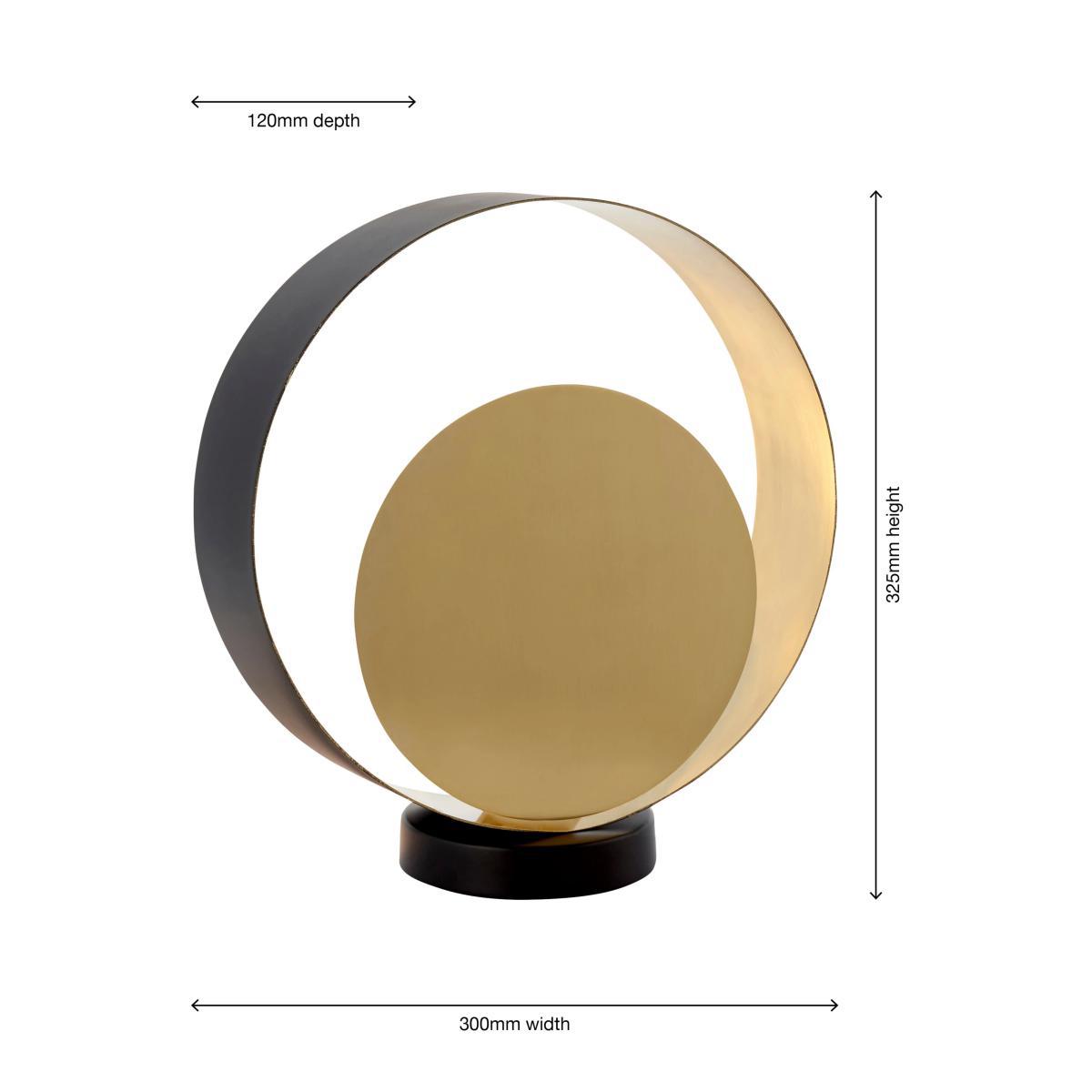 Bay Lighting Marnie Table Lamp, Metallic Brass – image 5