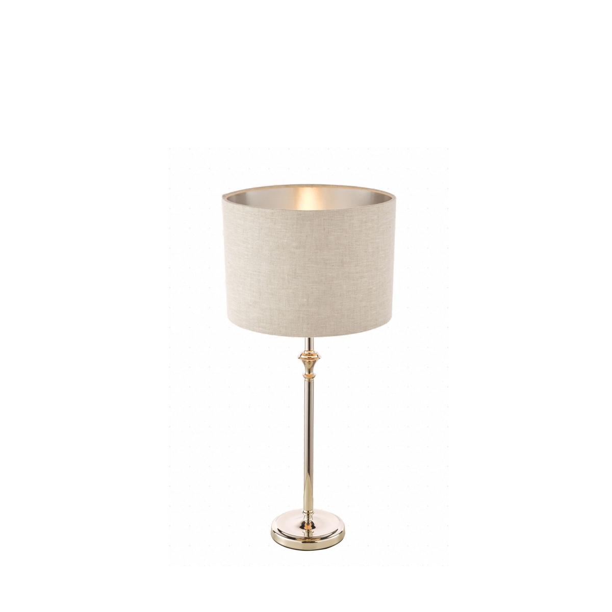 Laura Ashley Highgrove Table Lamp, Polished Nickel – image 4