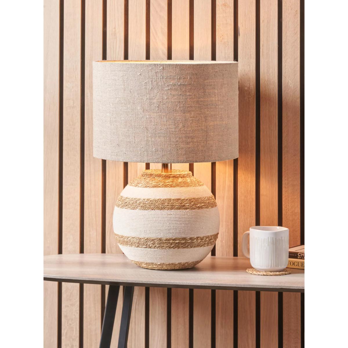 Pacific Lifestyle Talalla Seagrass Table Lamp, Natural – image 3