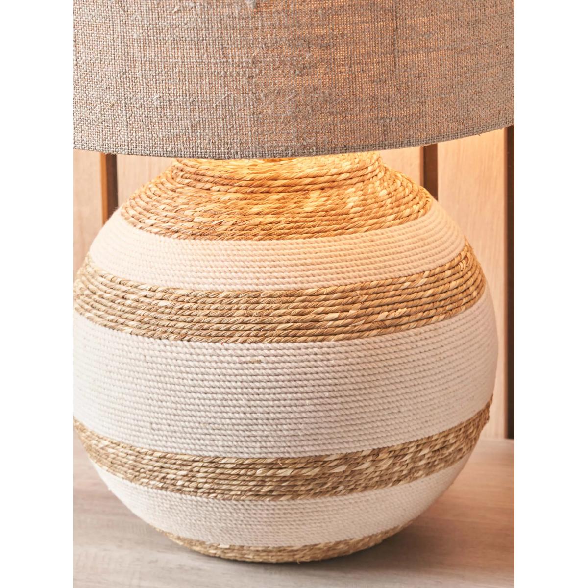 Pacific Lifestyle Talalla Seagrass Table Lamp, Natural – image 4