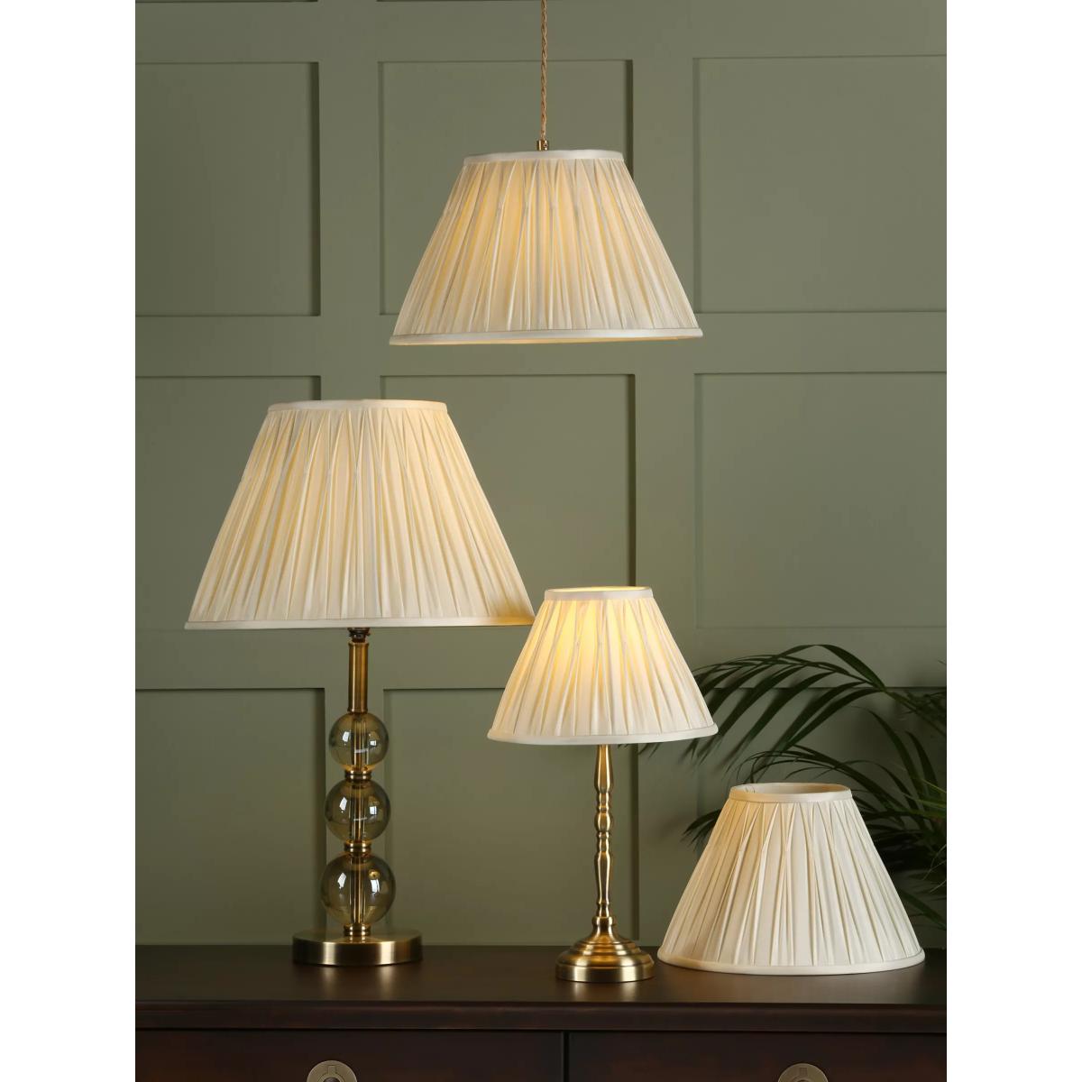 Laura Ashley Cory Table Lamp, Brass – image 2