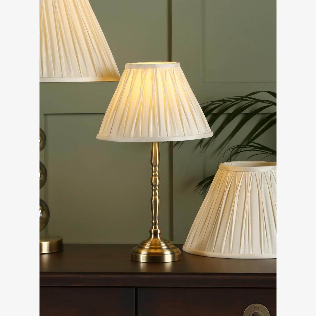 Laura Ashley Cory Table Lamp, Brass – image 1