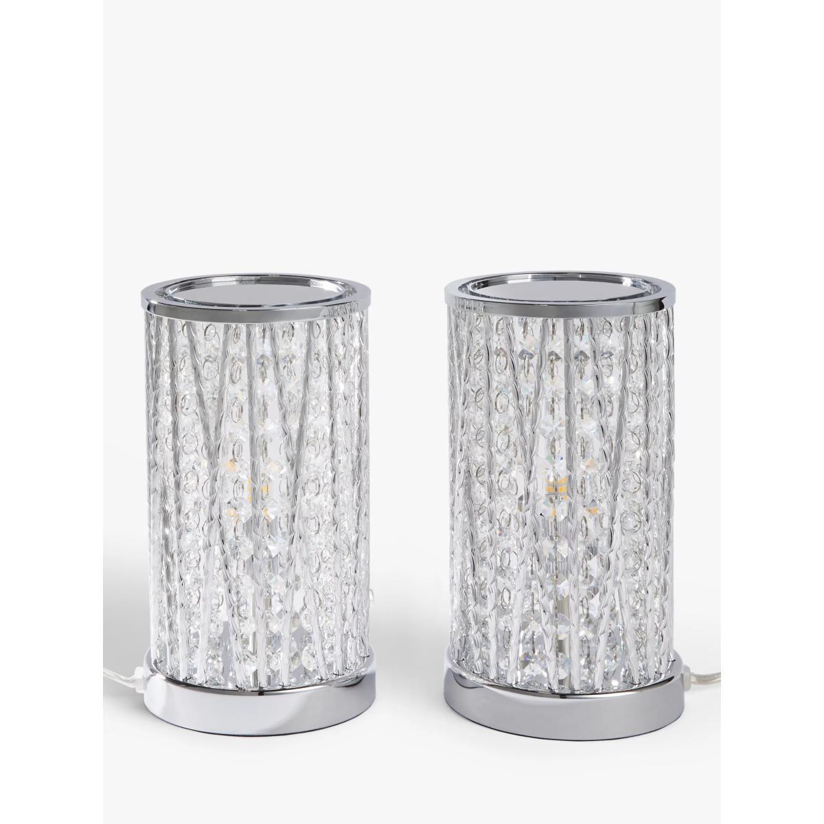 John Lewis & Partners Emilia Crystal Touch Table Lamps, Set of 2 – image 2