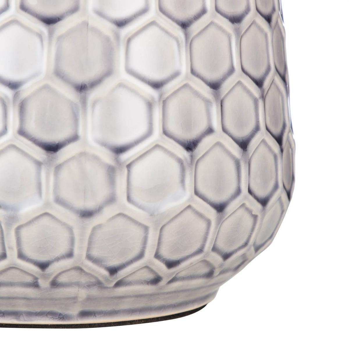 John Lewis & Partners Natalie Ceramic Table Lamp, Grey – image 4